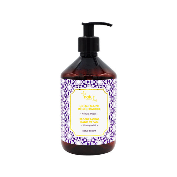 Crème mains régénératrice à l'huile d'argan — Natus d'Orient — 250 ml