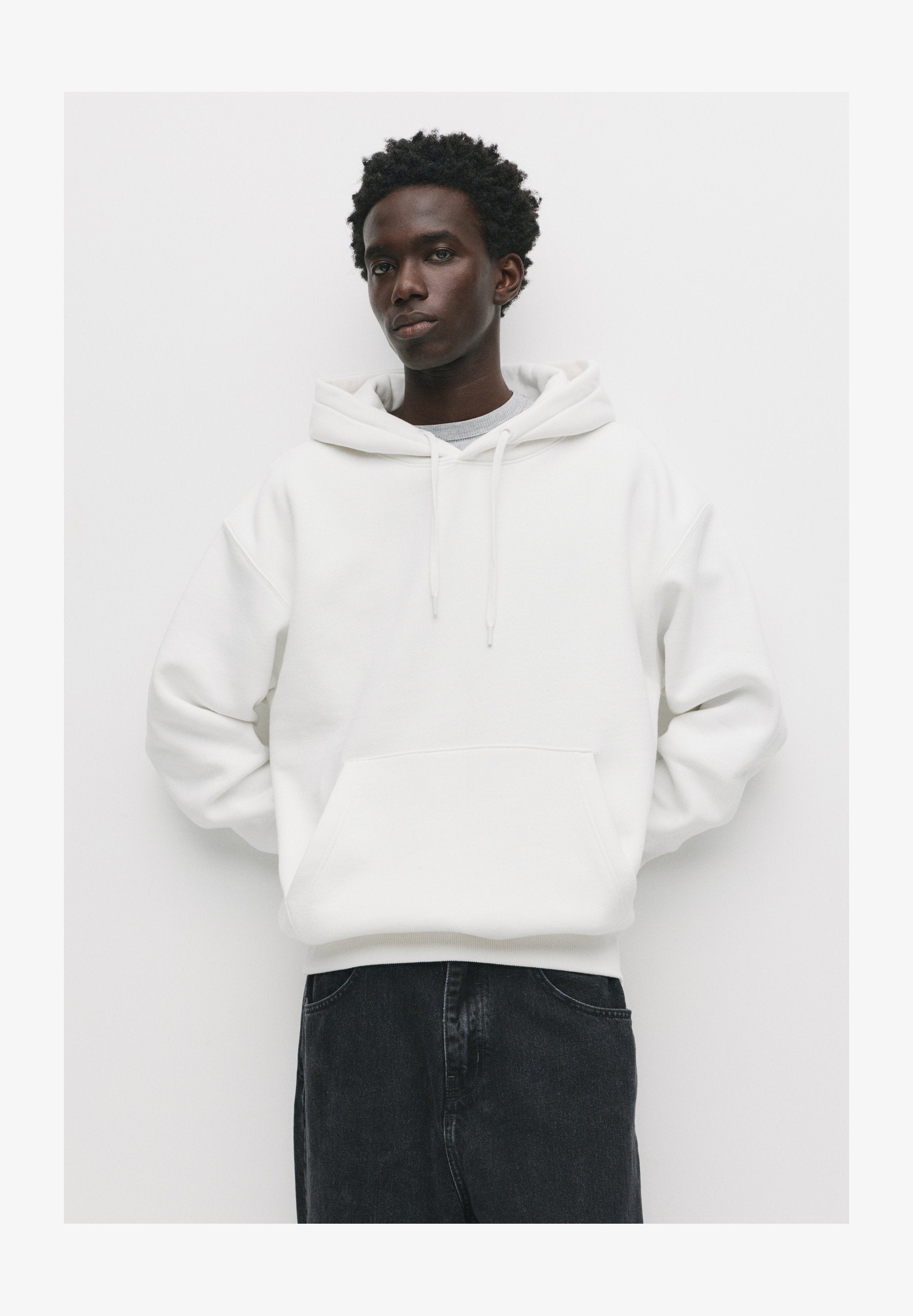 Sweat à capuche - white