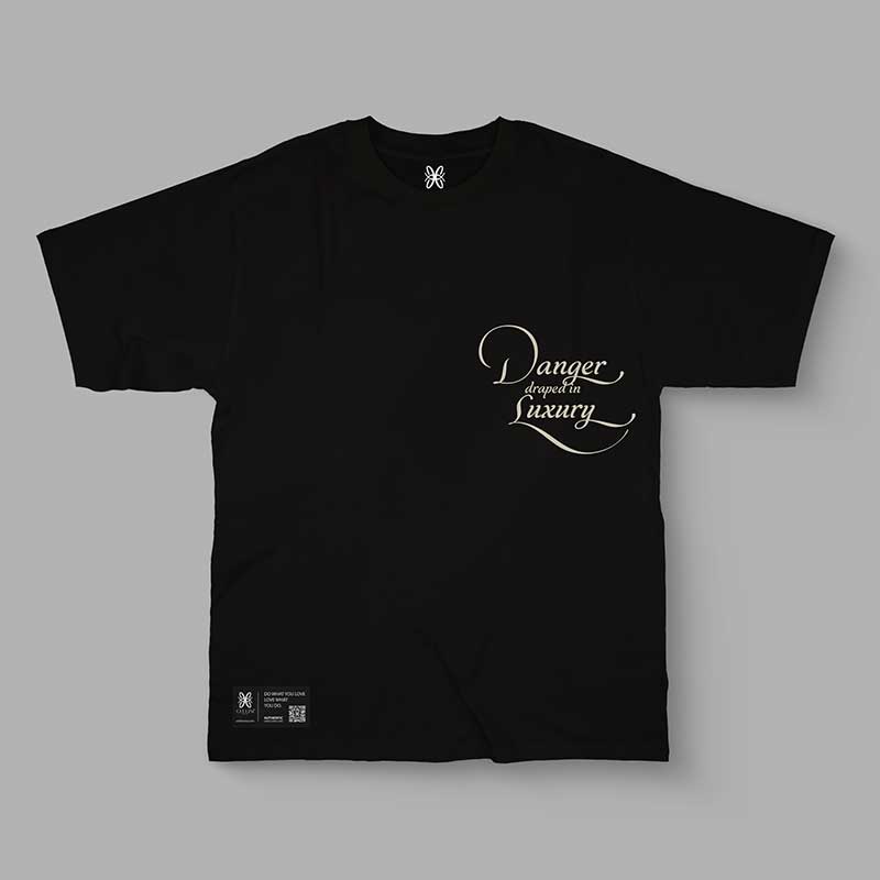 T-shirt oversize -Luxury Menace
