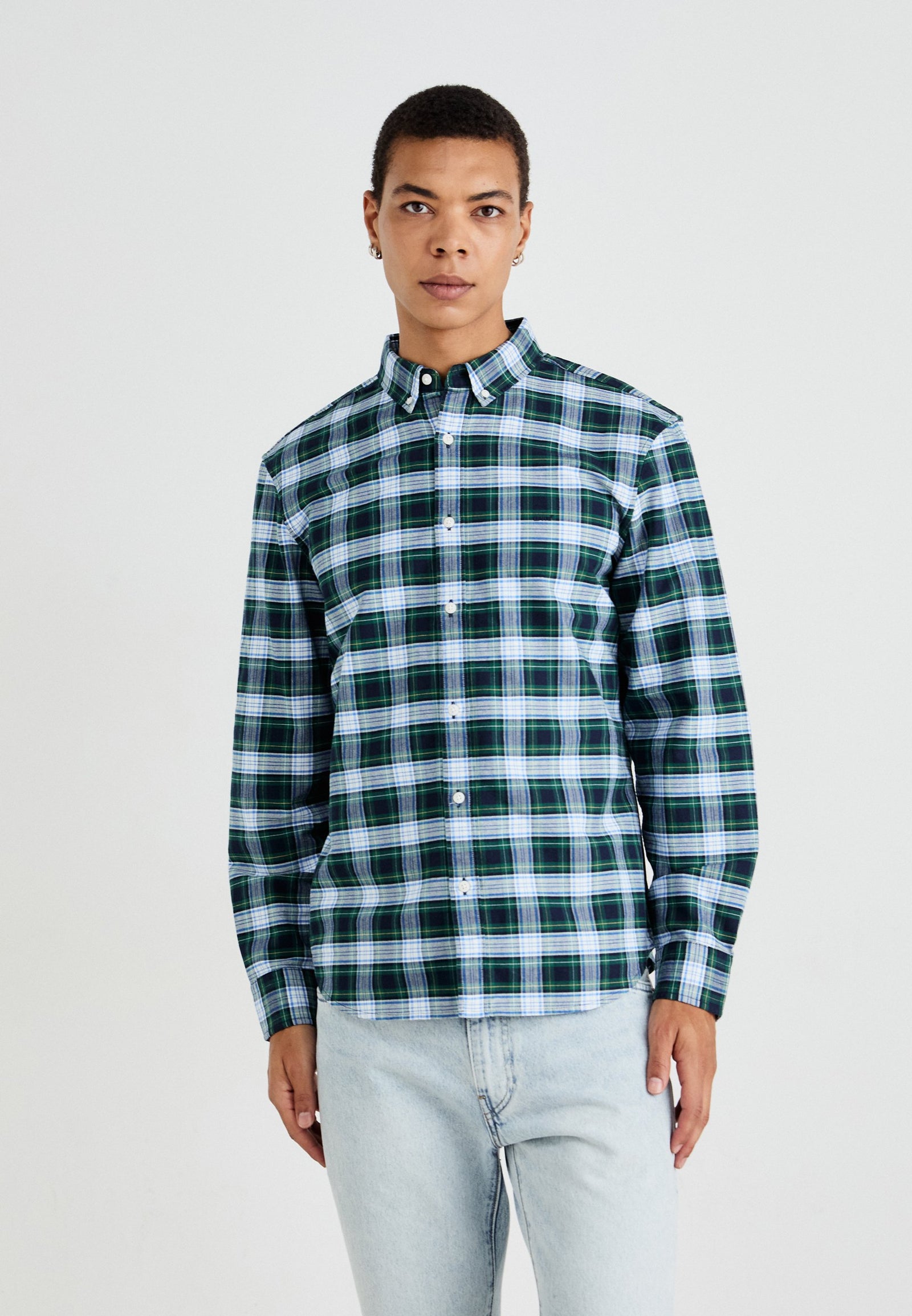 AUTHENTIC BUTTON DOWN - Chemise - dark green