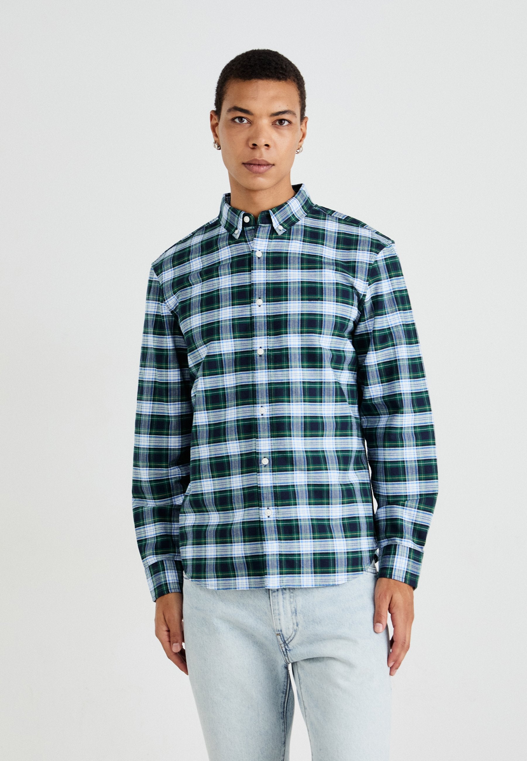 AUTHENTIC BUTTON DOWN - Chemise - dark green