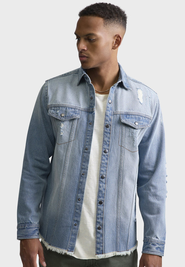 JACKSON - Chemise - light blue