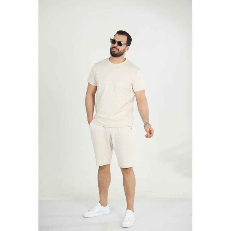 Ensemble Homme T-shirt & Short Jersey Lourd –
