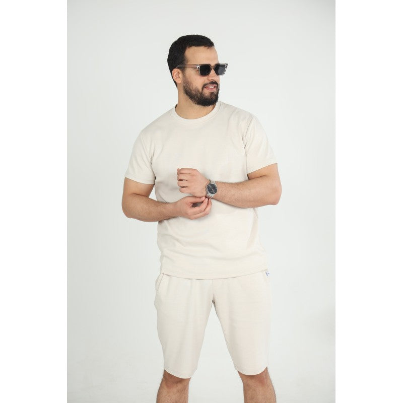Ensemble Homme T-shirt & Short Jersey Lourd –