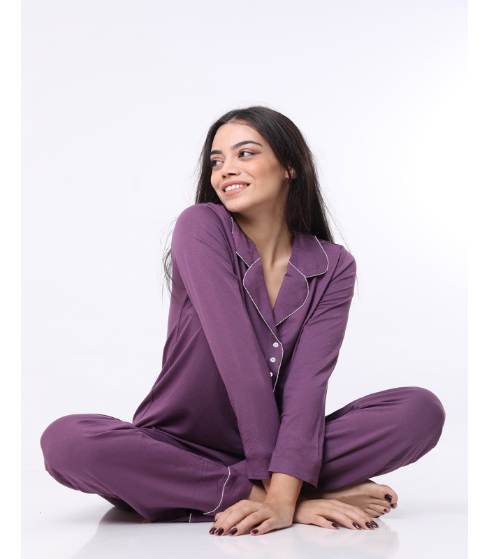 Pyjama Point Picot en Viscose