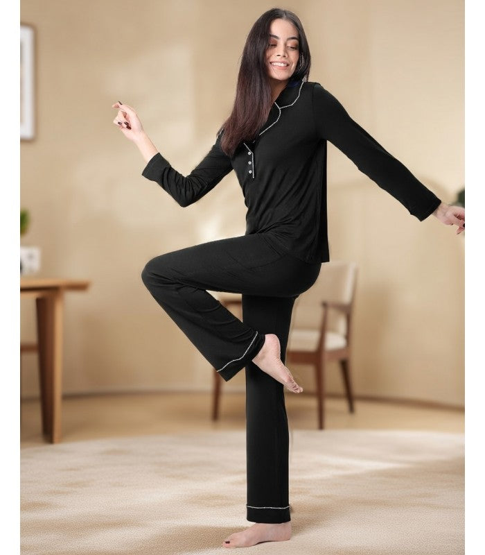 Pyjama Point Picot en Viscose