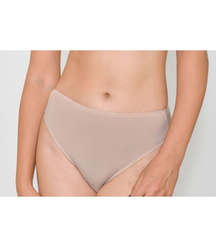 Slip Taille Haute Échancré sans Couture