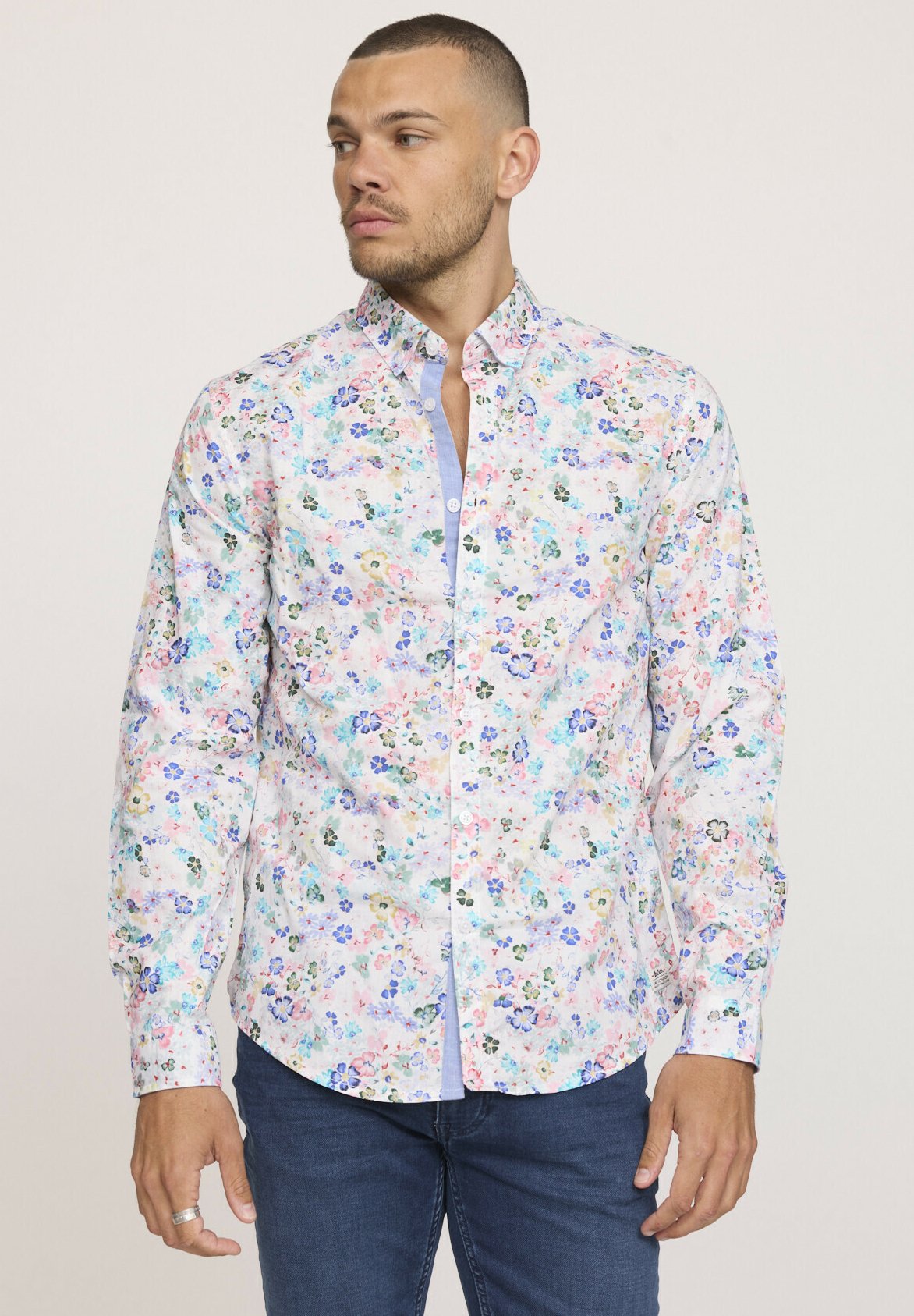 DAVIS - Chemise - blanc