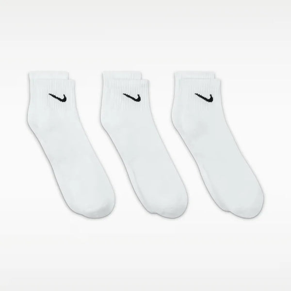 Nike Everyday Cushioned - Chaussettes de training (3 paires) Blanc - SX7667 100