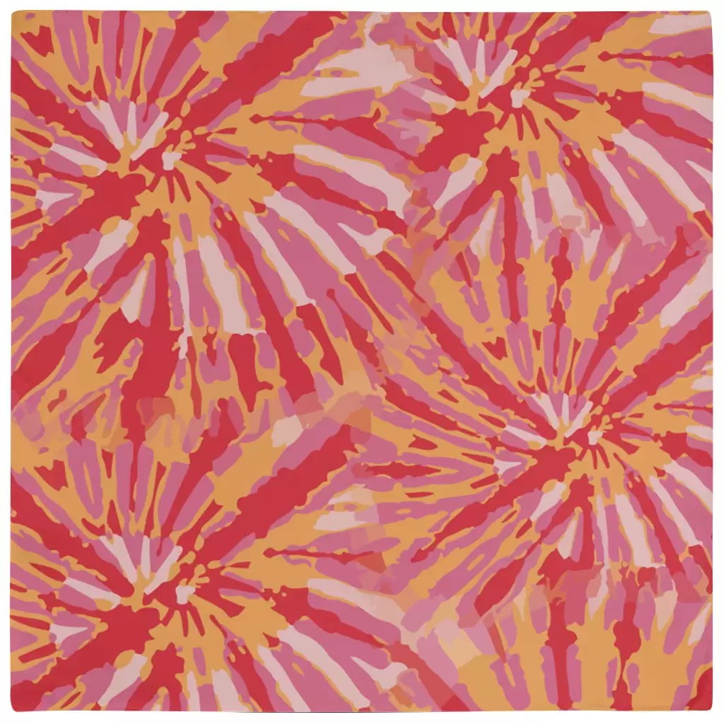 Foulard Abeille Rose