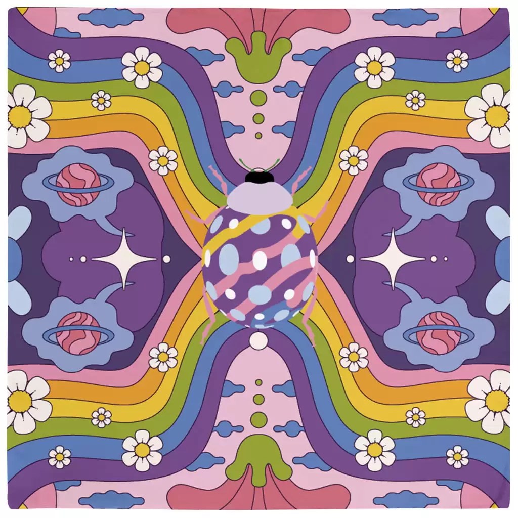 Foulard Coccinelle