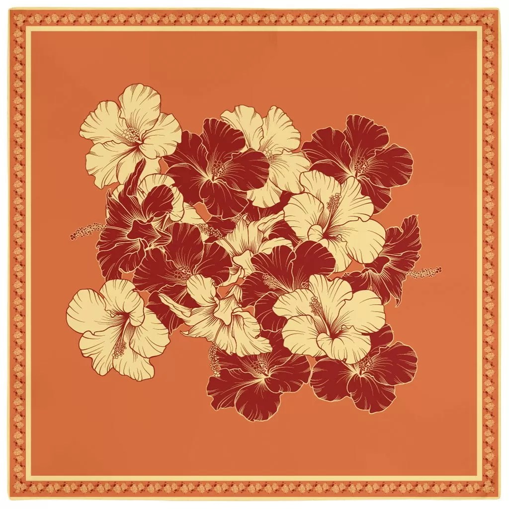 Foulard Hibiscus