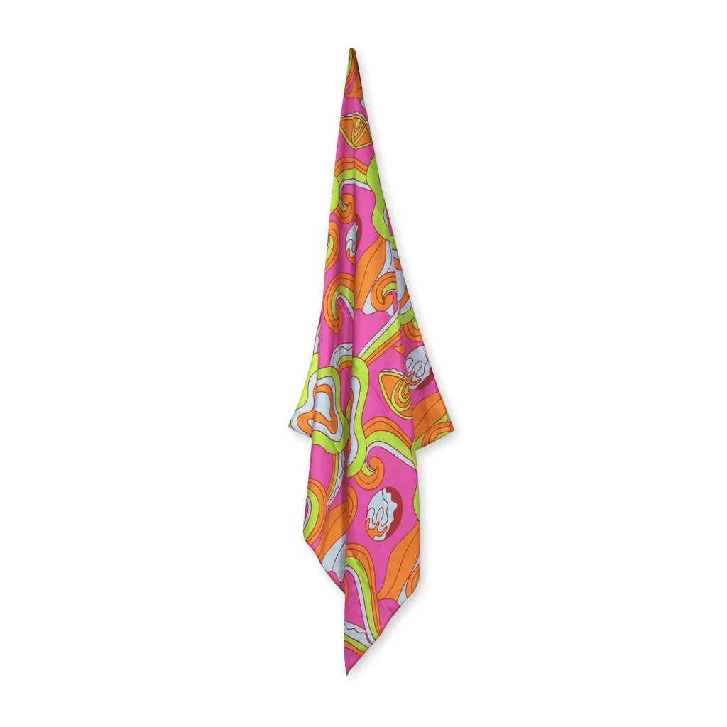 Foulard Psychédélique Rose