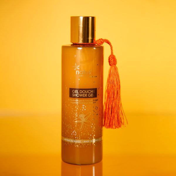 Gel douche à l'huile d'argan — Fleur d'Oranger