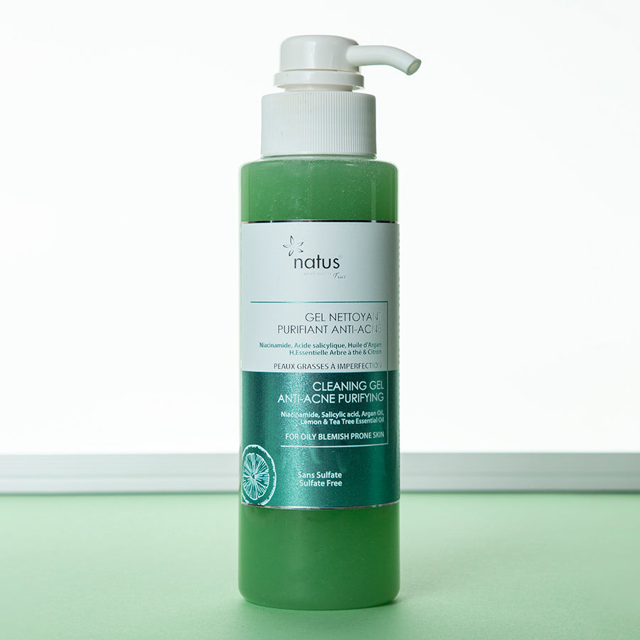 Gel nettoyant purifiant anti-acné