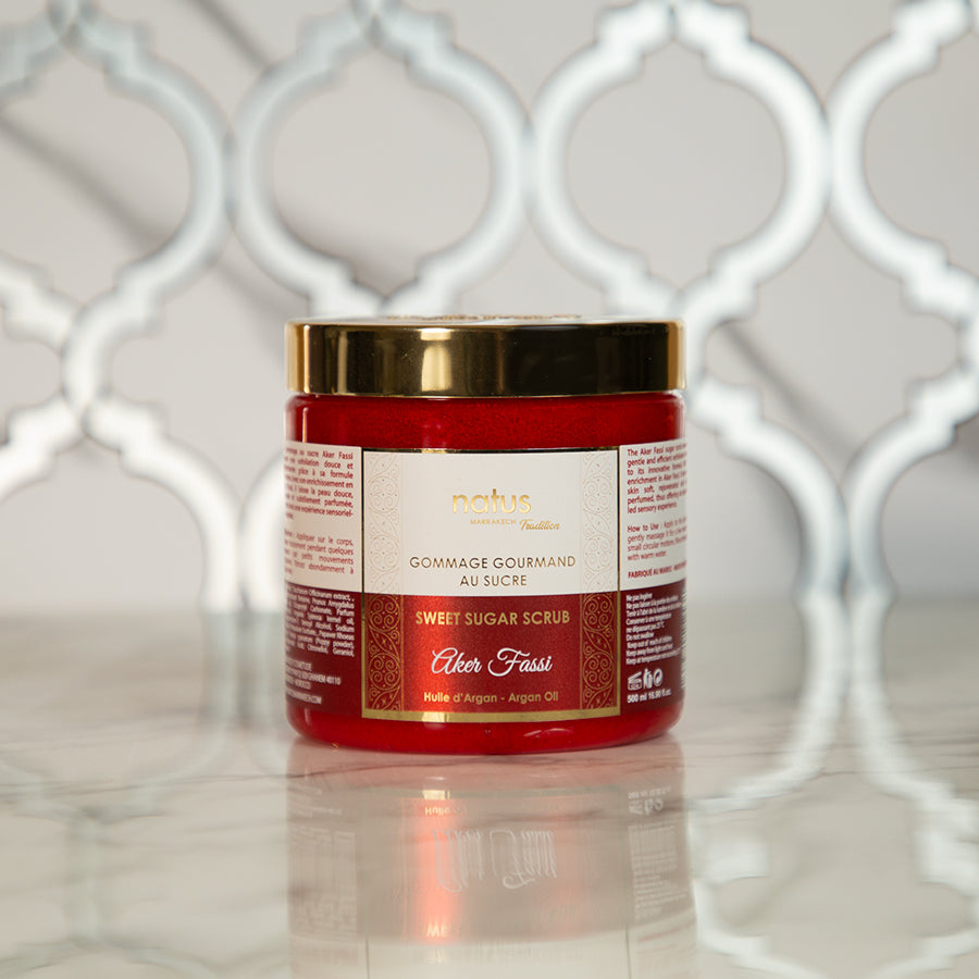 Gommage gourmand au sucre — Aker Fassi