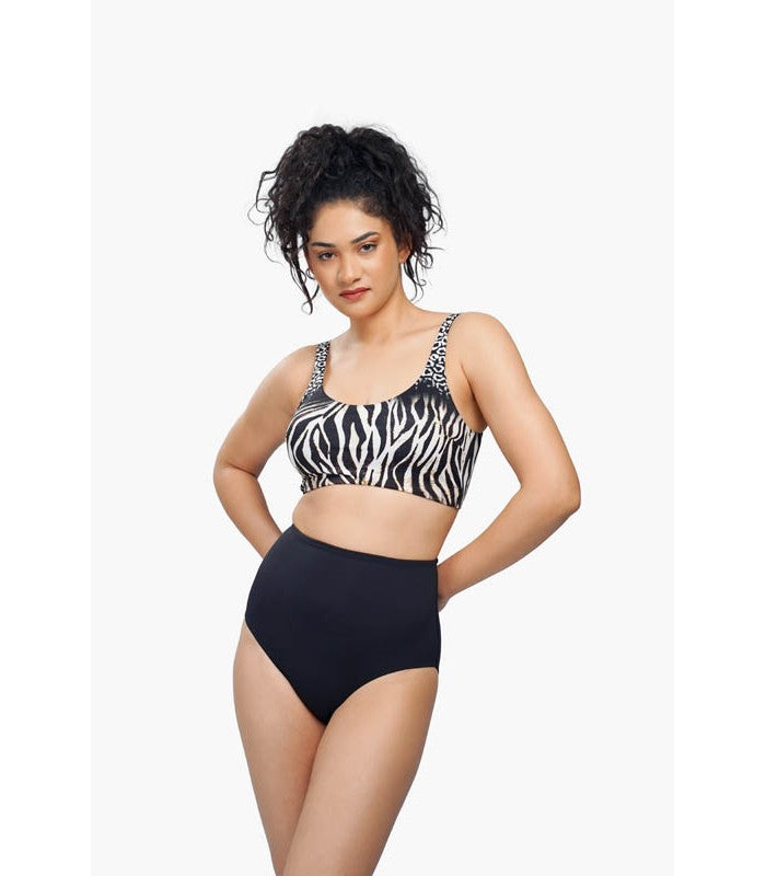 Haut de Bikini Top Zèbre