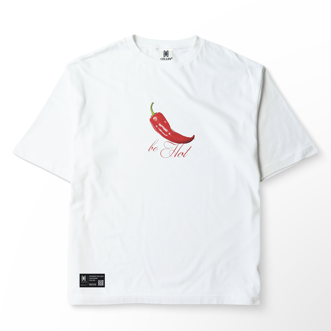 T-shirt oversize "Plans for the Day: Be Hot"