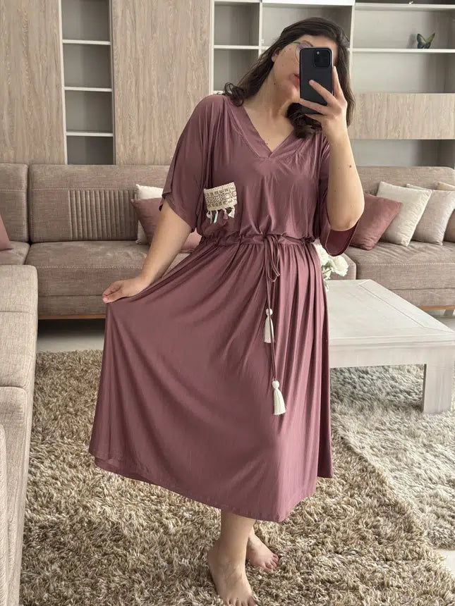 Robe Cloche en Viscose