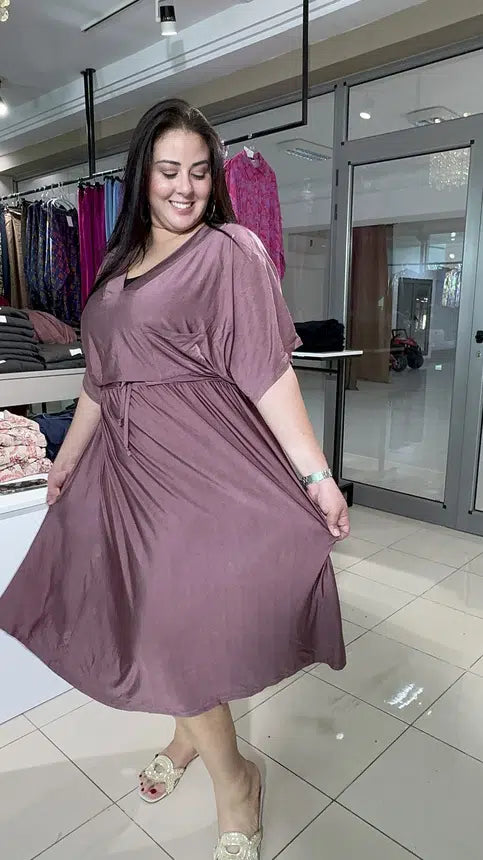 Robe Cloche en Viscose