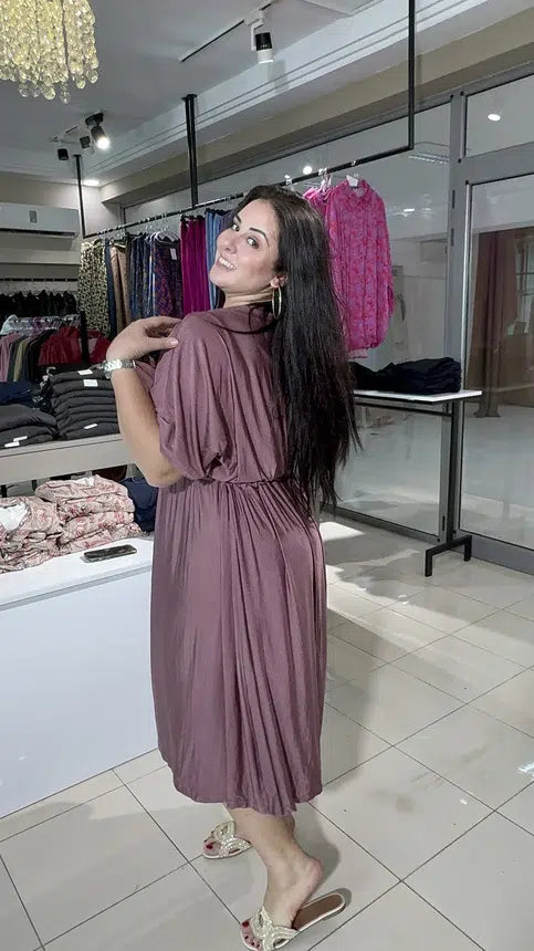 Robe Cloche en Viscose