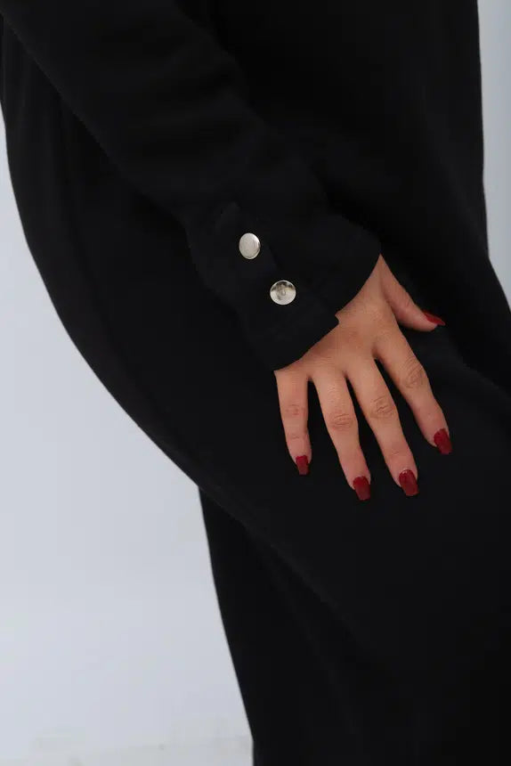 Robe Molleton Noir