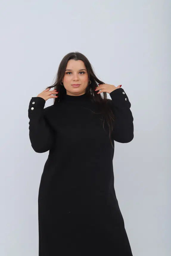 Robe Molleton Noir