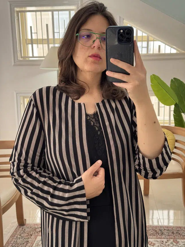 Gilet en Mousseline Pailletée