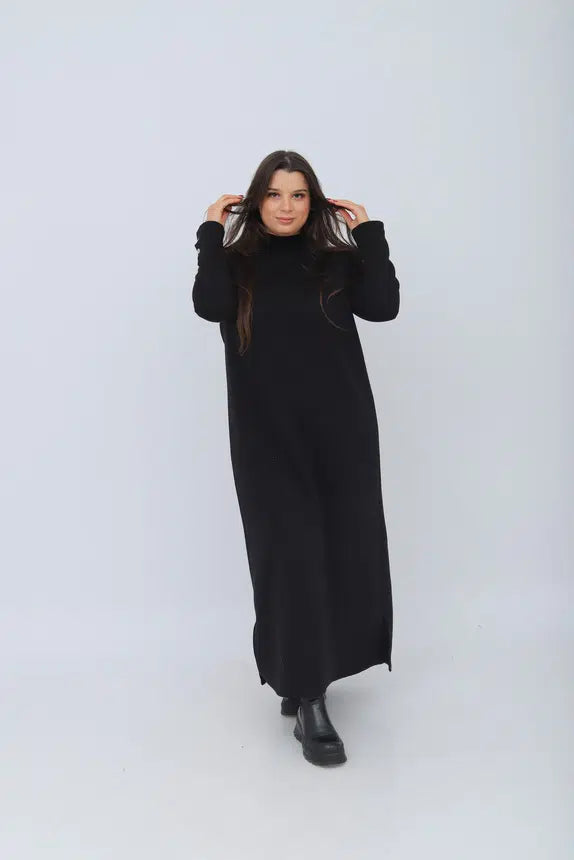 Robe Molleton Noir