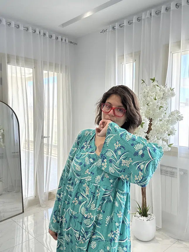 Robe en Fibranne