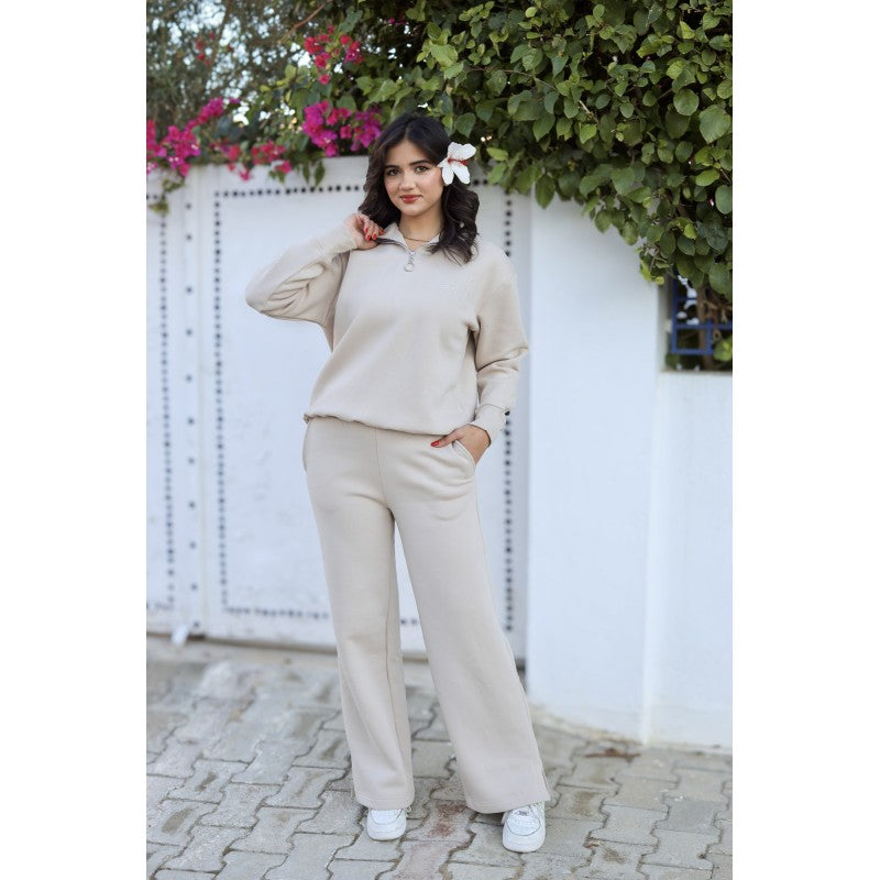 Jogging Femme Coupe Moderne | Taille Haute Sport