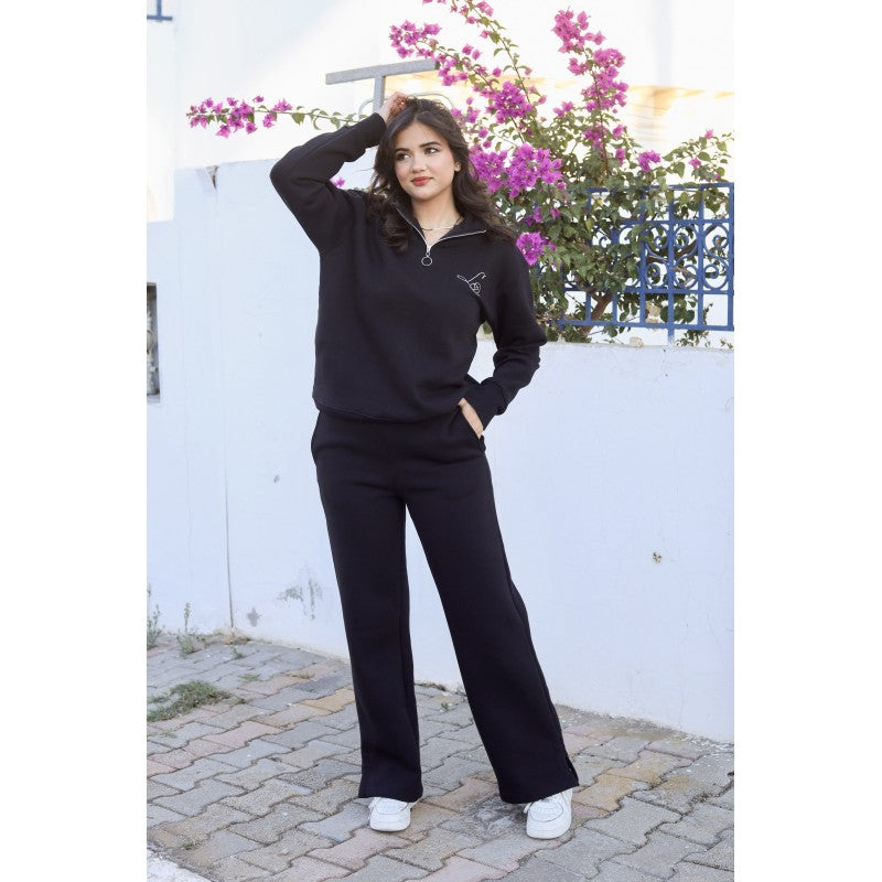 Jogging Femme Coupe Moderne | Taille Haute Sport