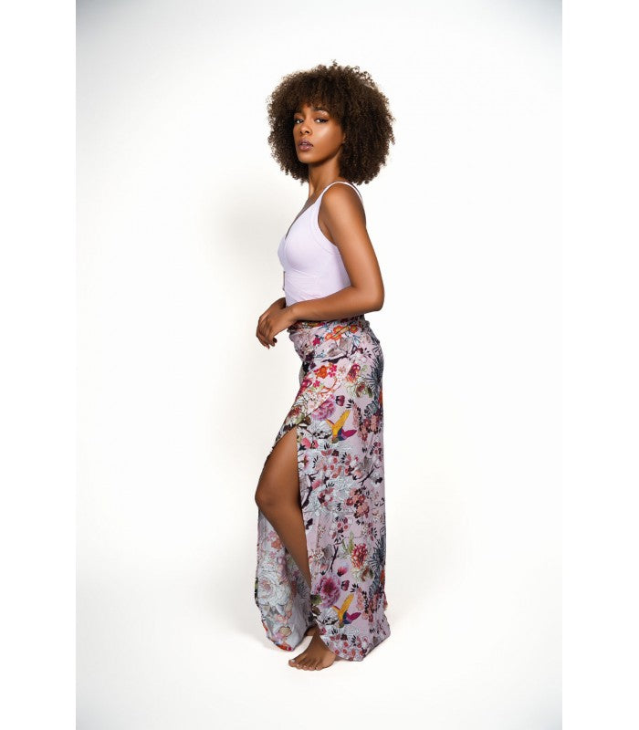 Jupe Portefeuille en Viscose