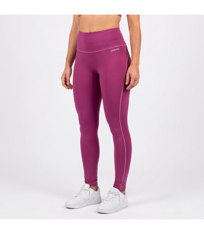 Legging de Sport à Détails Contrastés
