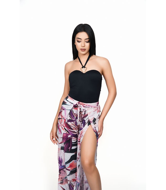Maillot Une Pièce Darya Noir