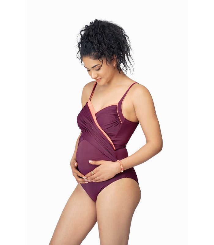 Maillot Une Pièce Drapé