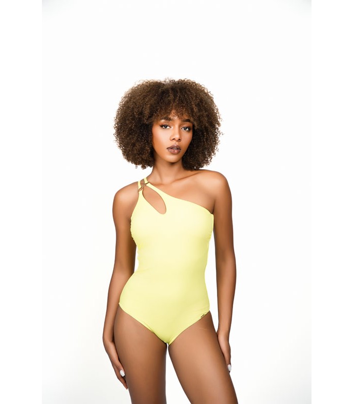 Maillot Une Pièce Je m'en Fou Uni