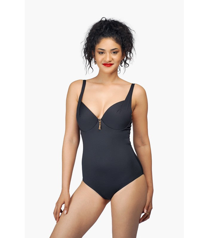 Maillot Une Pièce Push-Up à Armatures