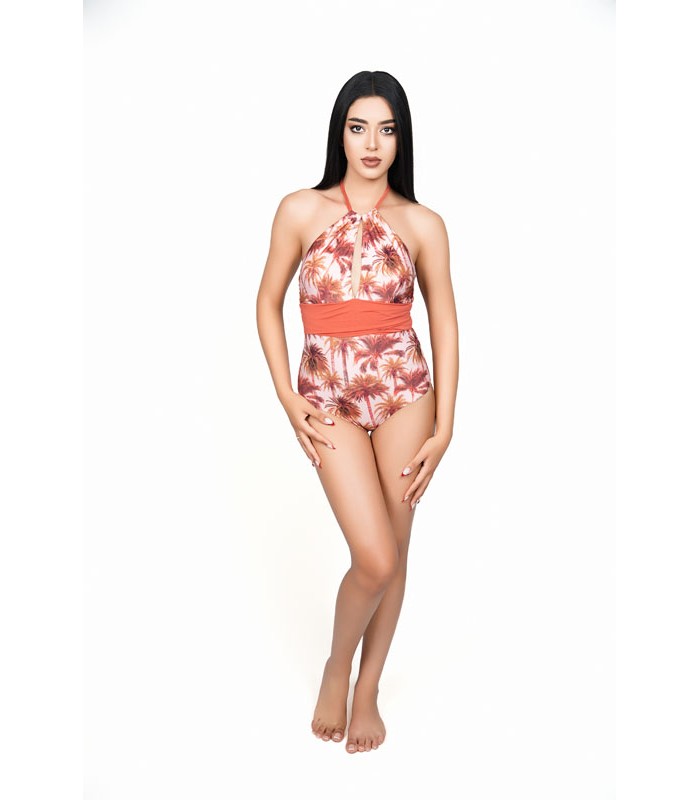 Maillot Une Pièce Lana à Découpe Goutte