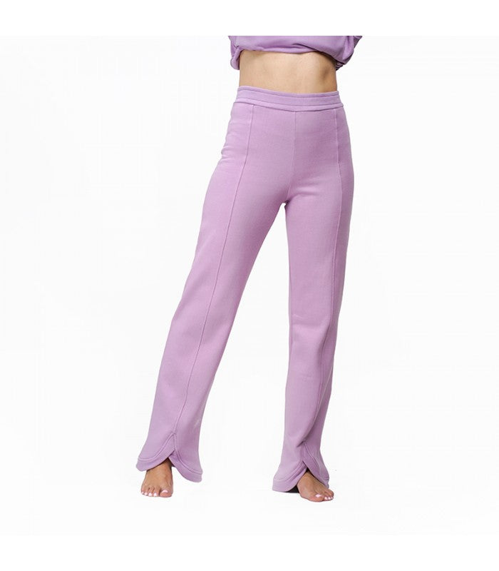 Pantalon Molletonné Fendu