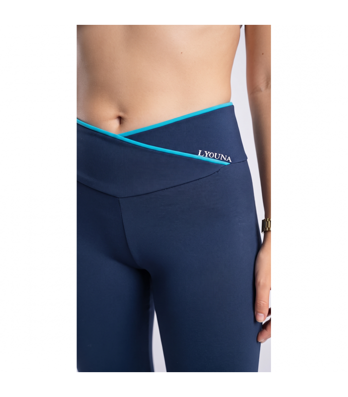Pantalon de Sport Croisé Évasé