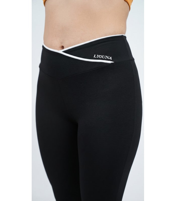 Pantalon de Sport Croisé Évasé