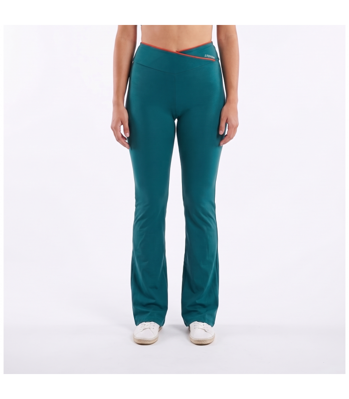 Pantalon de Sport Croisé Évasé