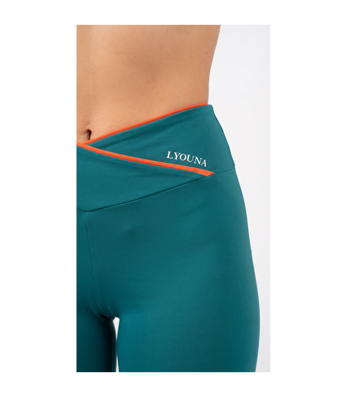 Pantalon de Sport Croisé Évasé