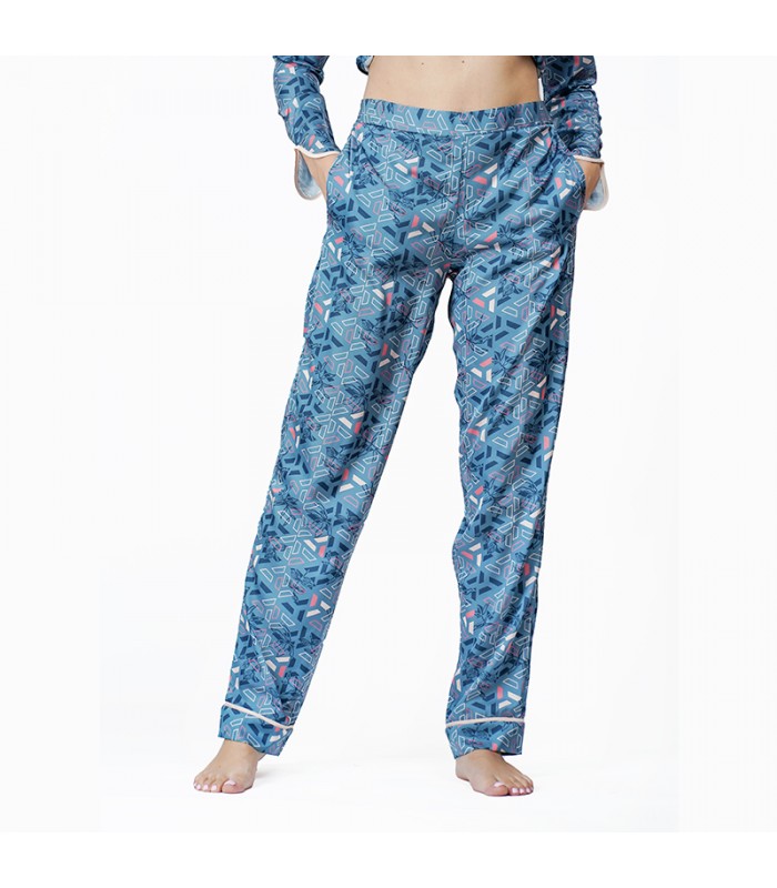 Pantalon en Satin