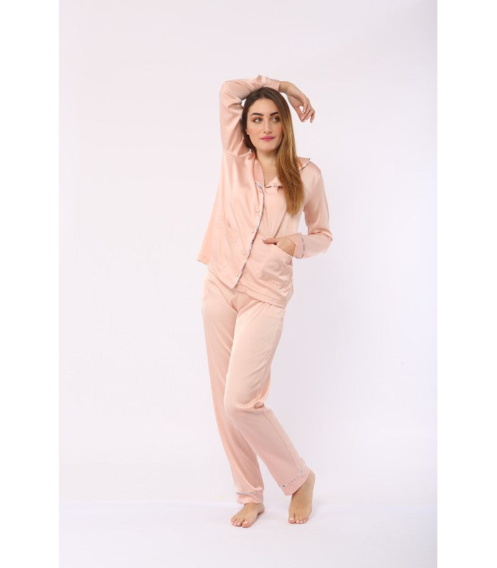 Pantalon en Satin