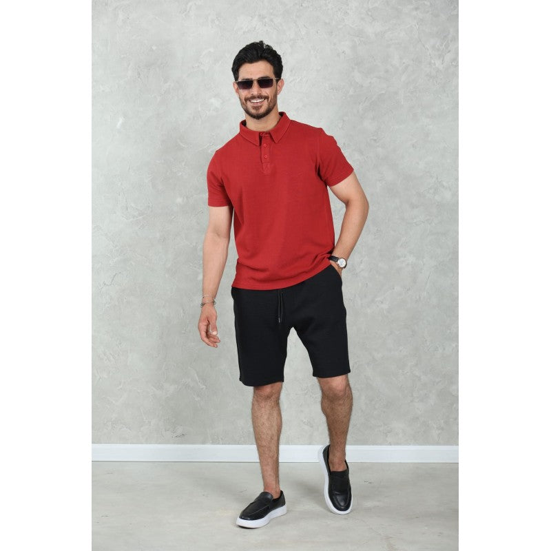Polo Homme en Tissu Piqué –