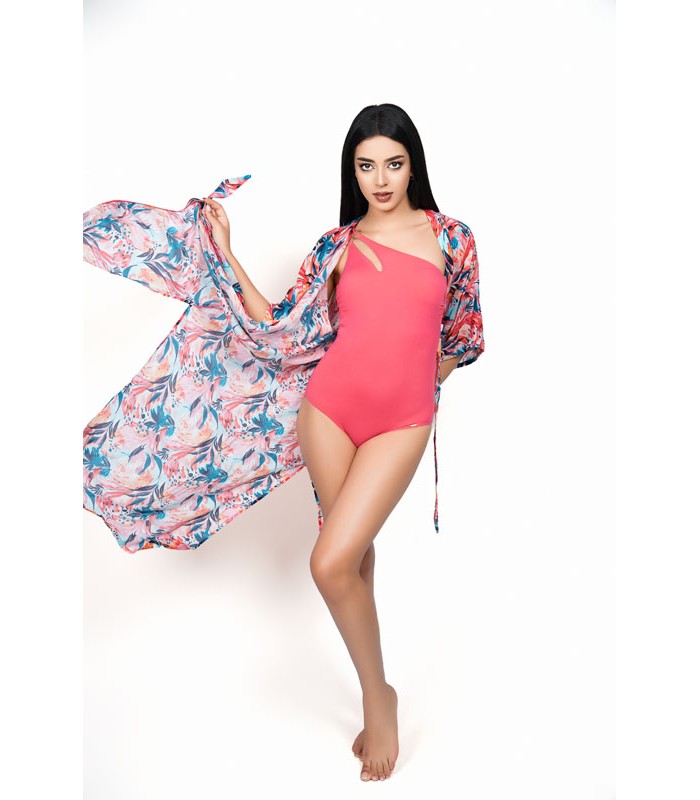Poncho de Plage Abstract
