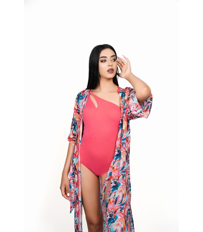 Poncho de Plage Abstract