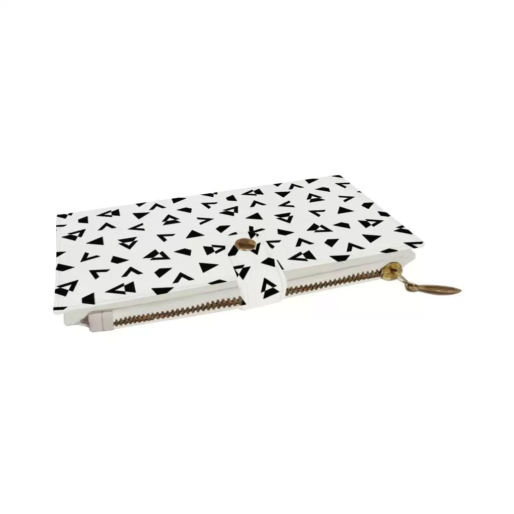 Portefeuille Bonny Pyramids On White